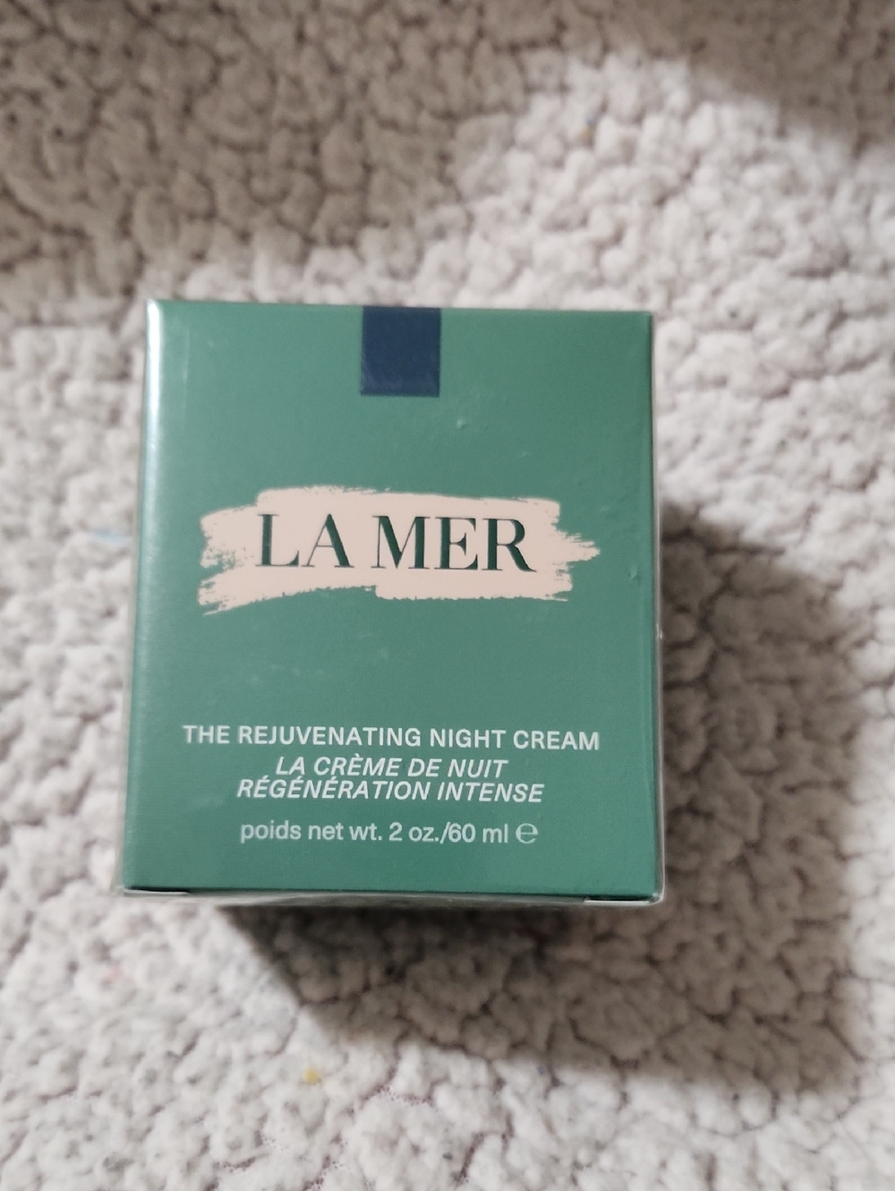 La Mer Rejuvenating Night Cream - Teal Green Box